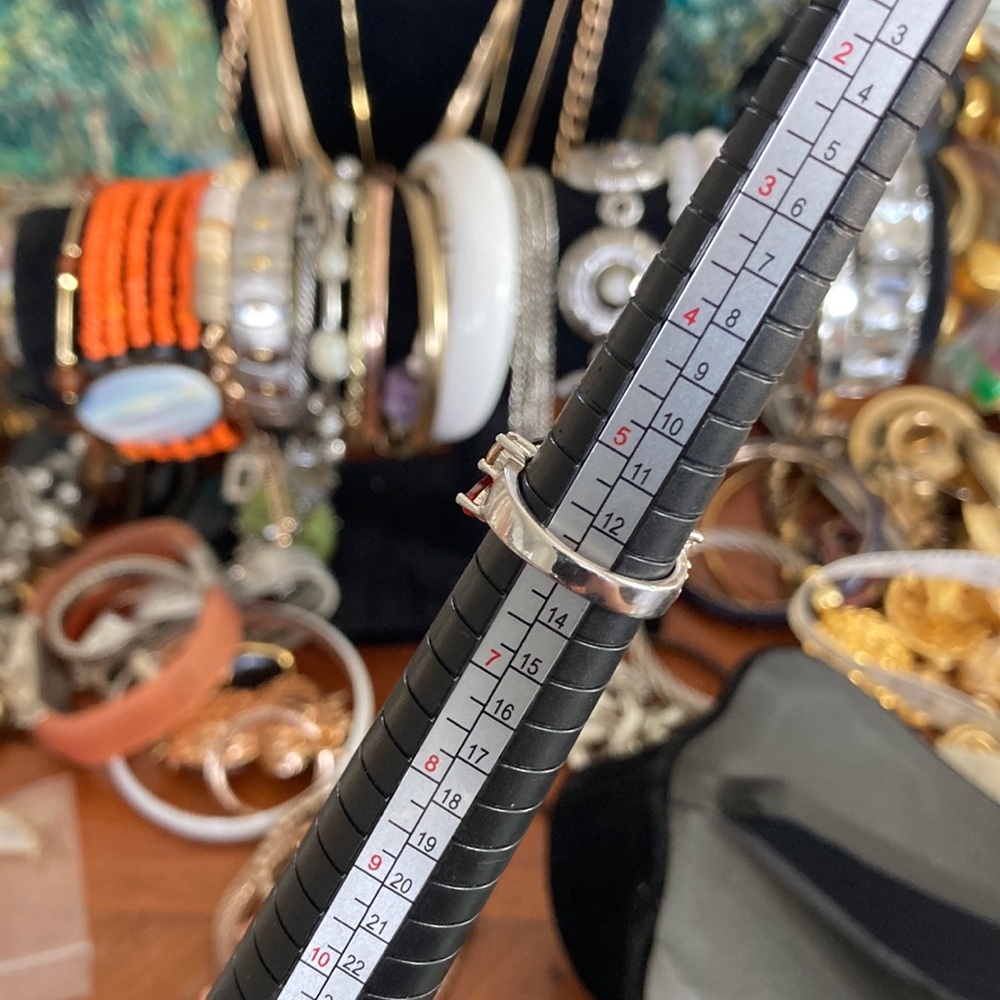 Multicolor Sterling Silver Gemstone Ring - image 3